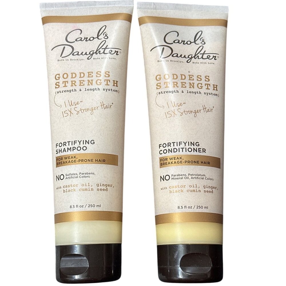 Carols Daughter Goddess Strength Fortifying Shampoo & Conditioner